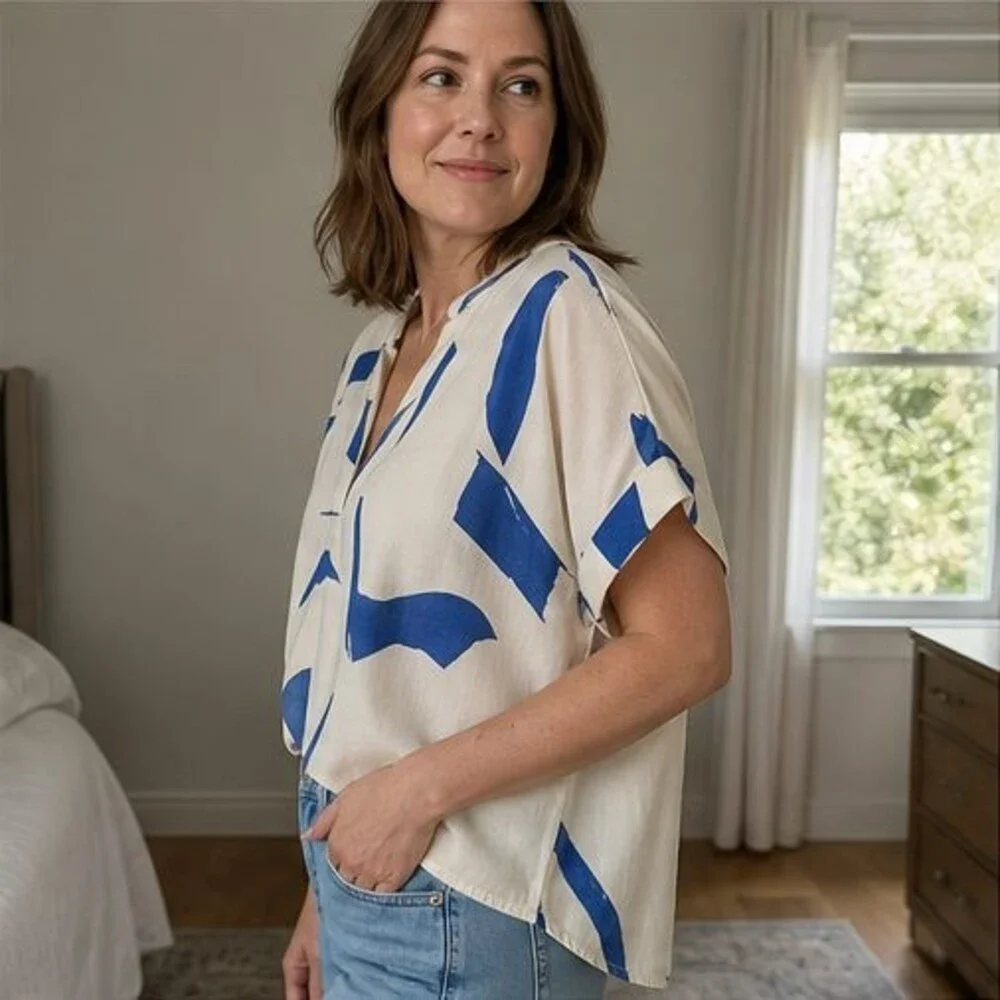 Taupe Tunic Blouse